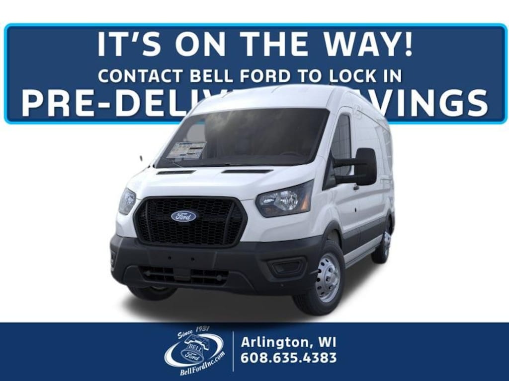 New 2026 Ford Transit-250 Cargo Base Van Medium Roof Van