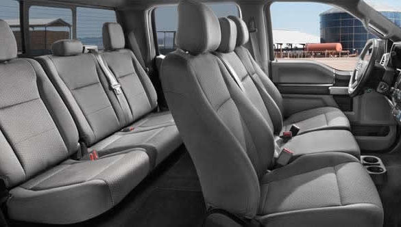 interior of the 2016 Ford F-150