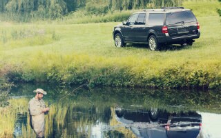2017 Ford Expedition from rear angle