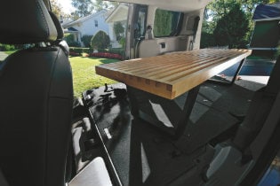 2017 Ford Transit Connect cargo space