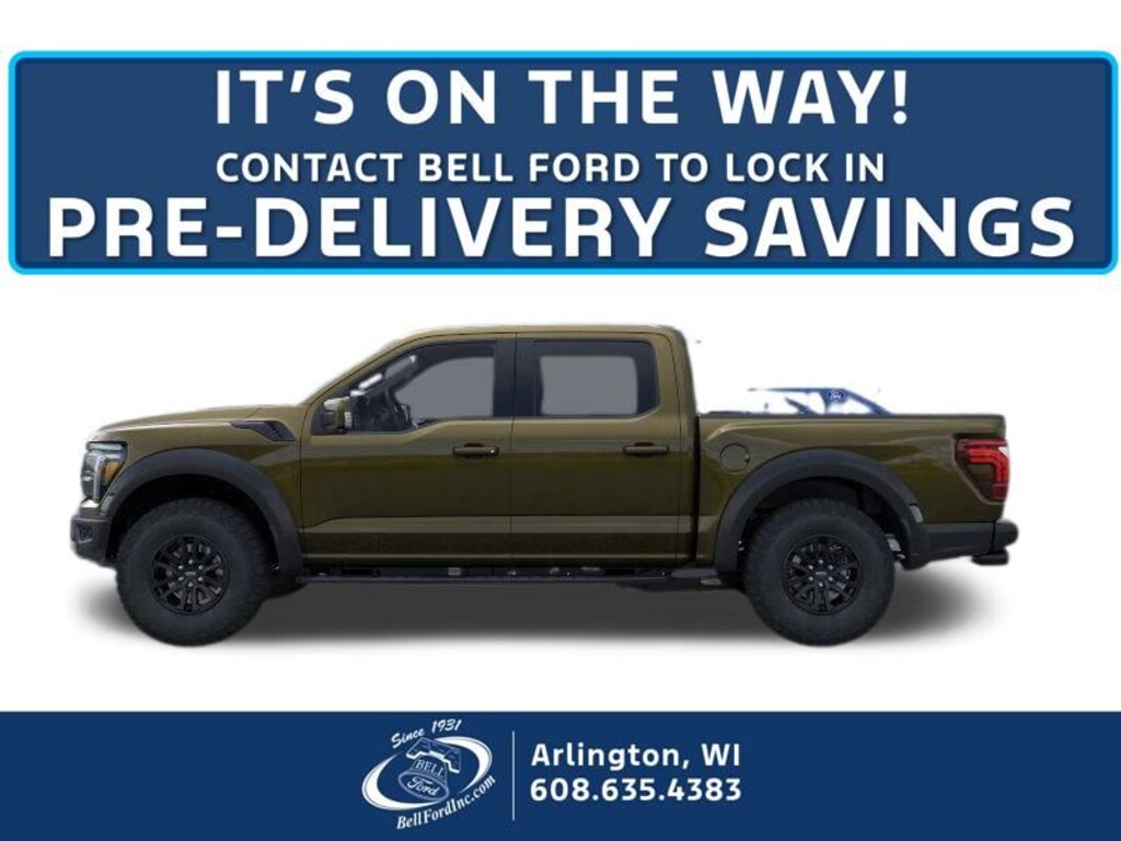 New 2025 Ford F-150 Raptor Truck SuperCrew Cab