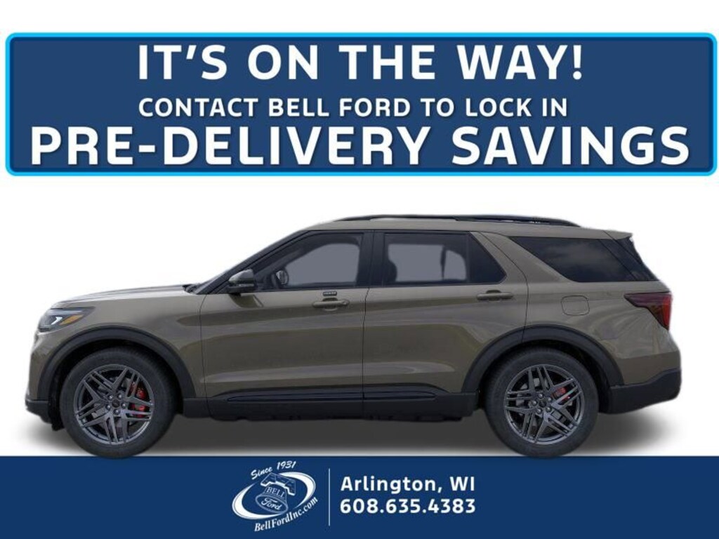 New 2026 Ford Explorer ST SUV