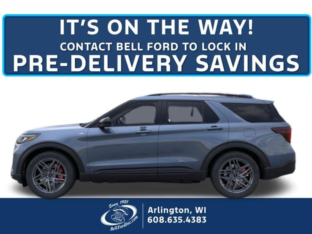 New 2026 Ford Explorer ST-Line SUV