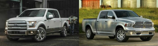 2016 Ford F-150 vs RAM 1500