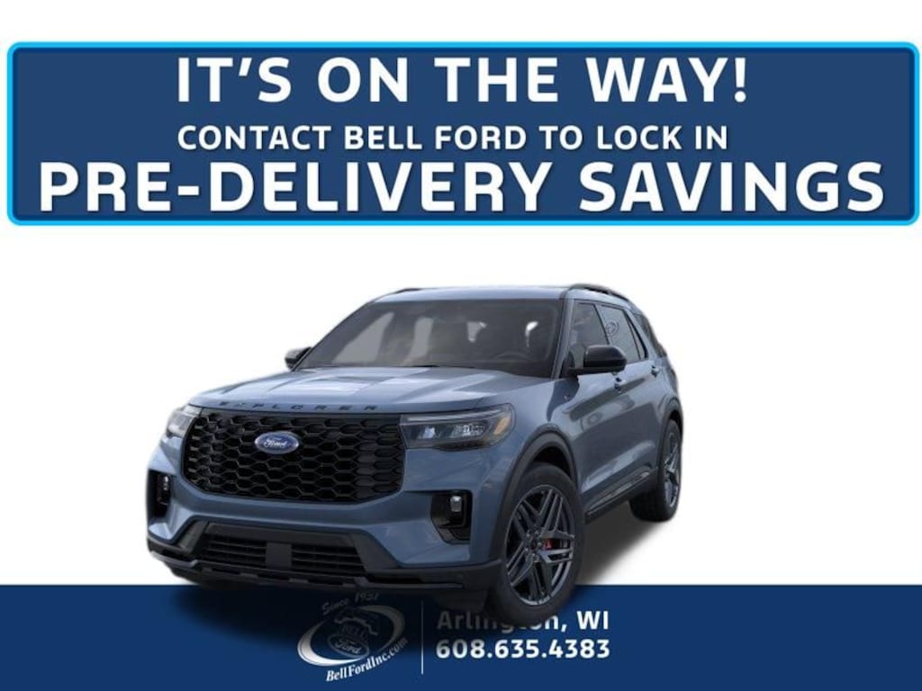 New 2026 Ford Explorer ST-Line SUV