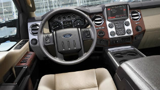 2016 Ford Super Duty interior