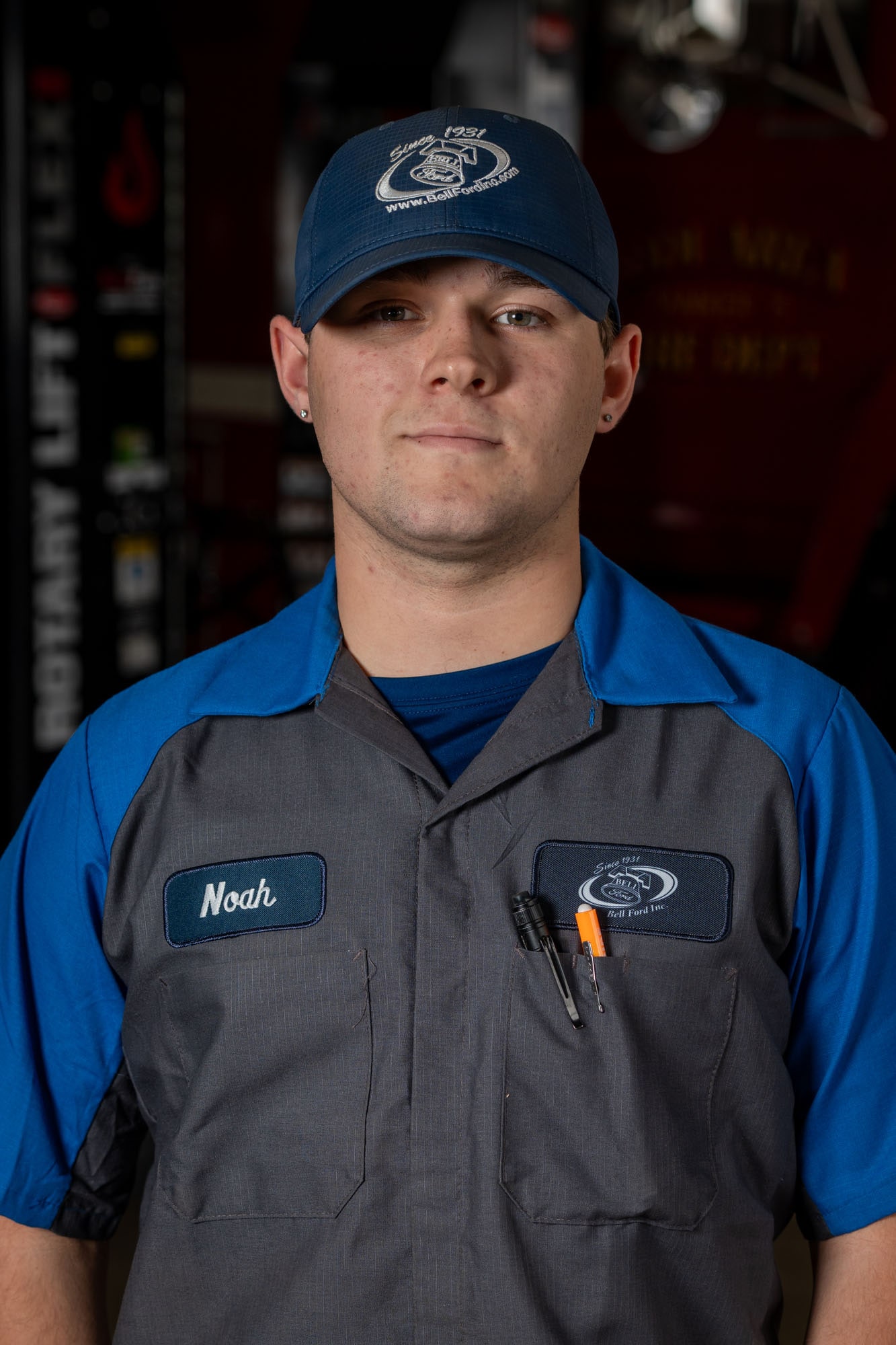 Noah Burkhardt - Apprentice Technician at Bell Ford