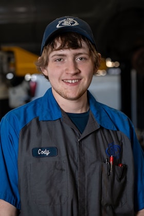 Staff member Cody Collins from 8e610e39ed03