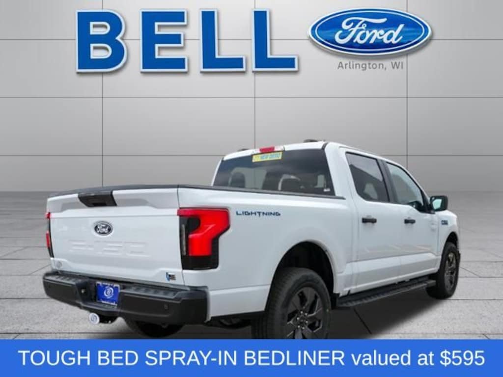 New 2024 Ford F-150 Lightning Pro Truck SuperCrew Cab