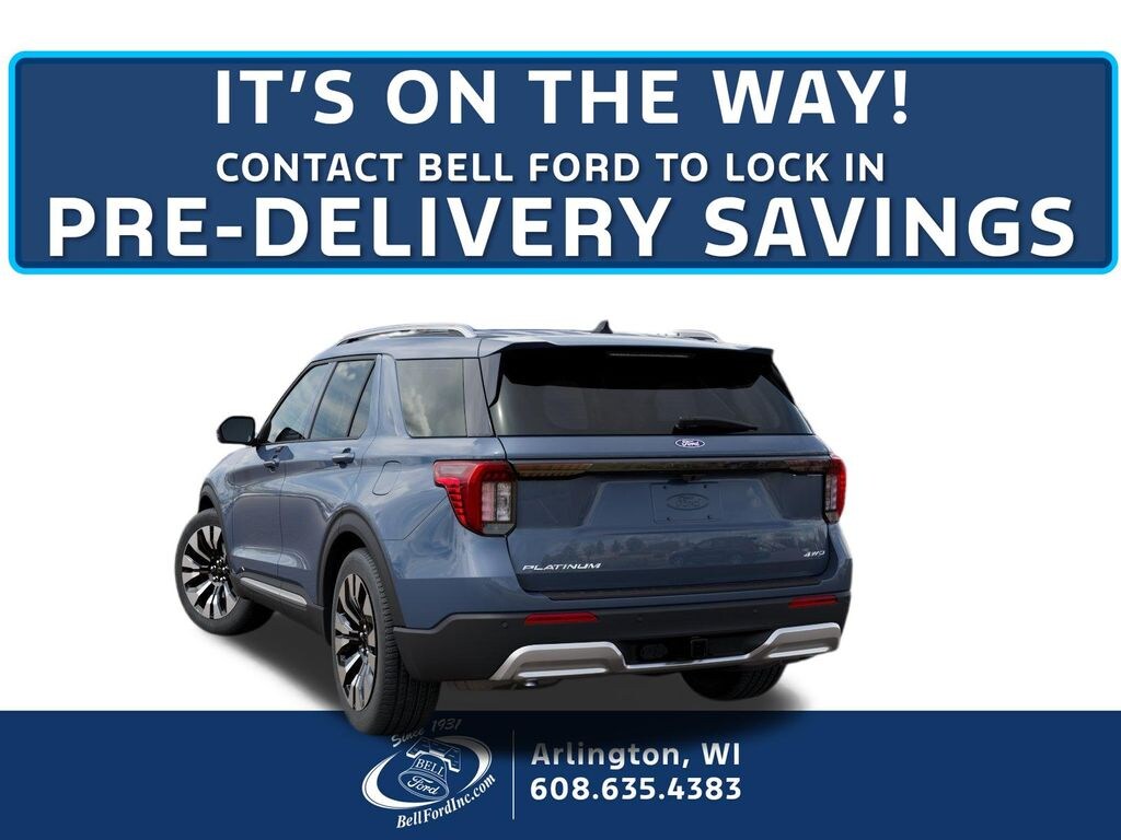 New 2027 Ford Explorer Platinum SUV