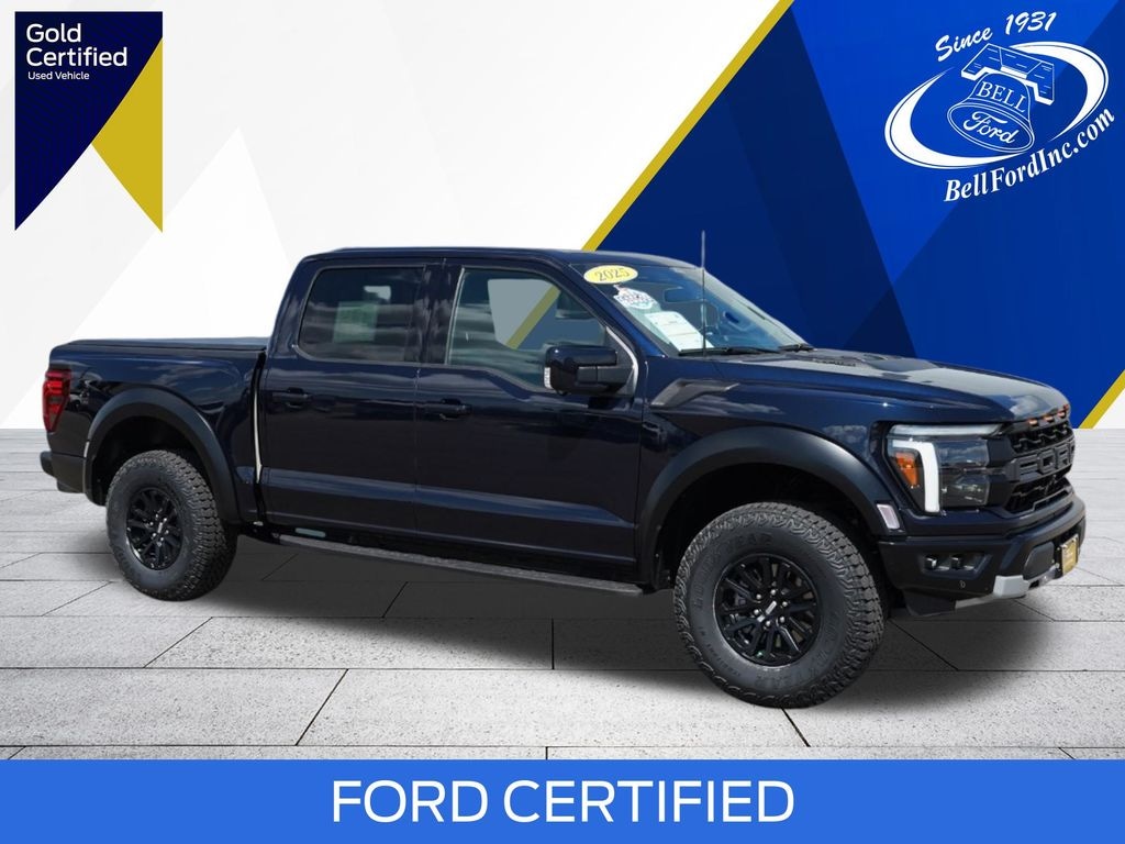 Certified 2025 Ford F-150 Raptor Truck SuperCrew Cab