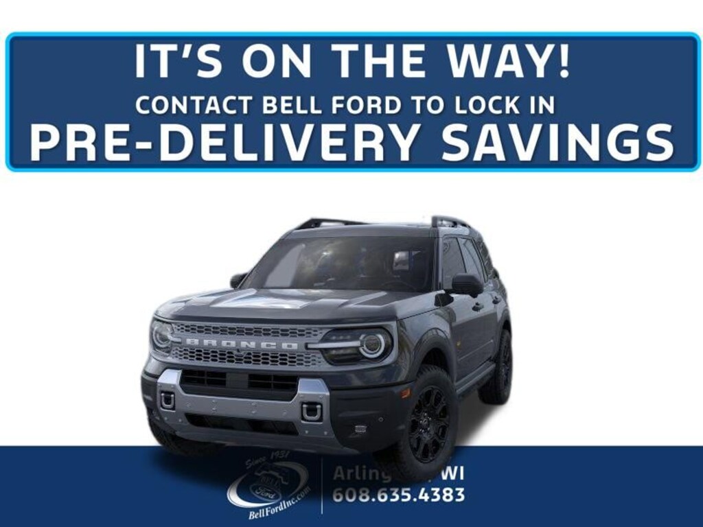 New 2026 Ford Bronco Sport Badlands SUV