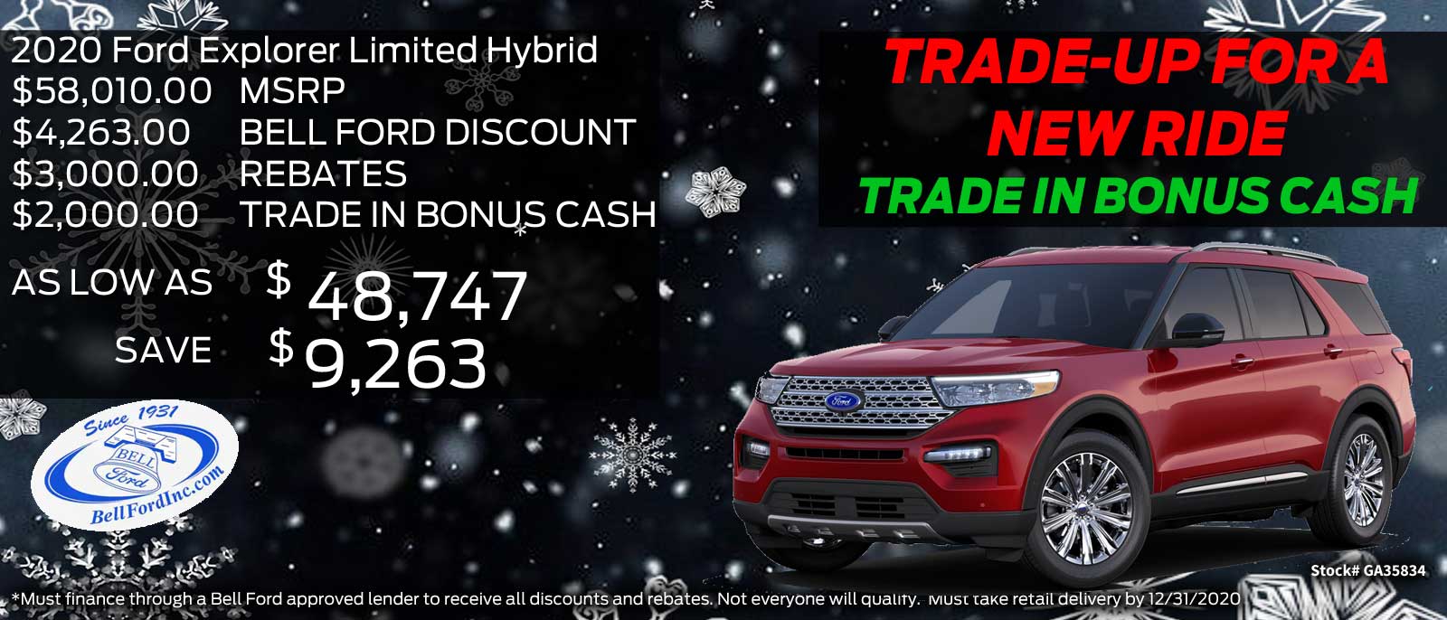 Best Ford Explorer Deal Bell Ford