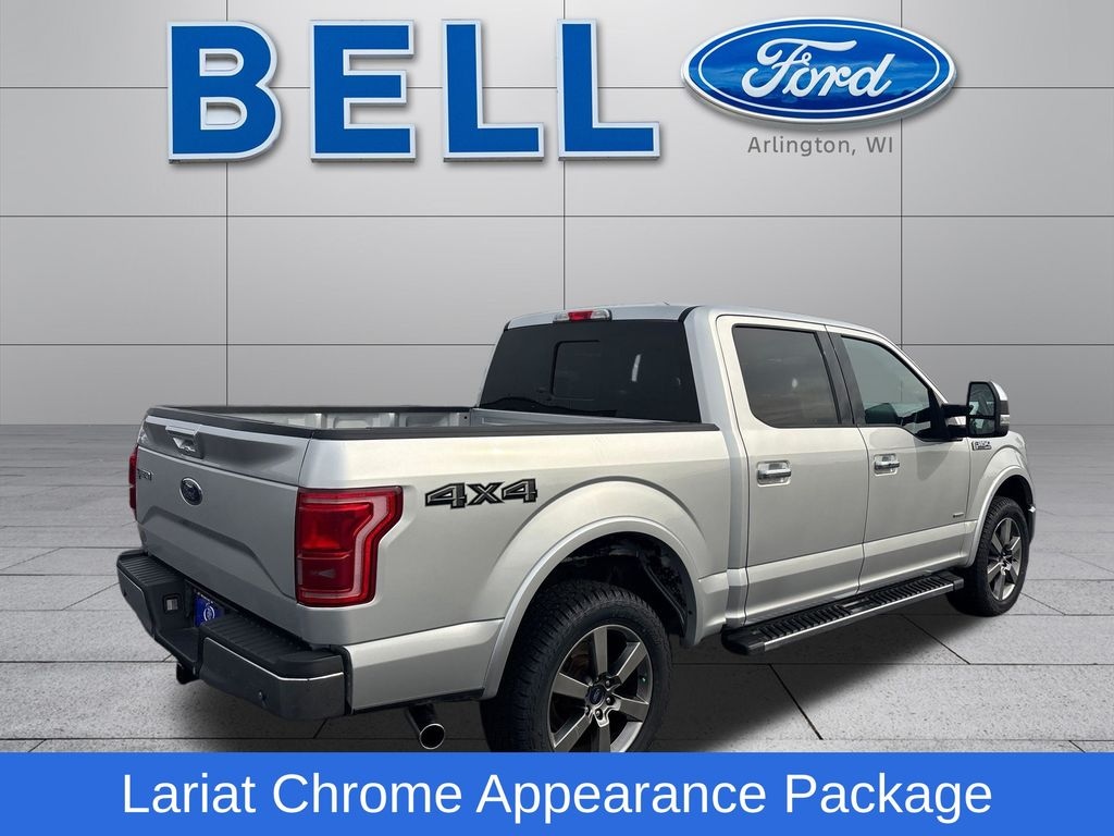 Used 2015 Ford F-150 Lariat Truck SuperCrew Cab