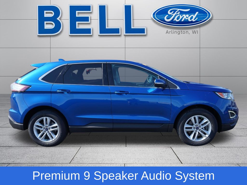 Used 2018 Ford Edge SEL with VIN 2FMPK4J86JBB49383 for sale in Arlington, WI