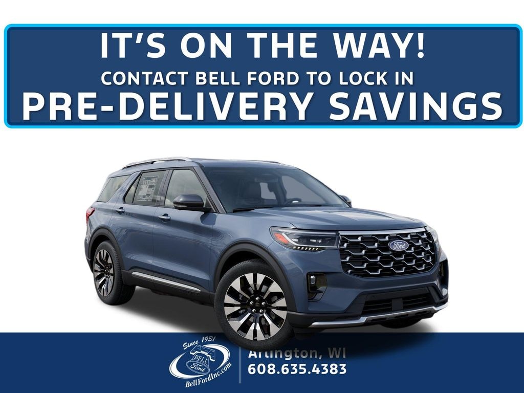 New 2027 Ford Explorer Platinum SUV