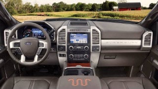 2017 Ford F-150 interior