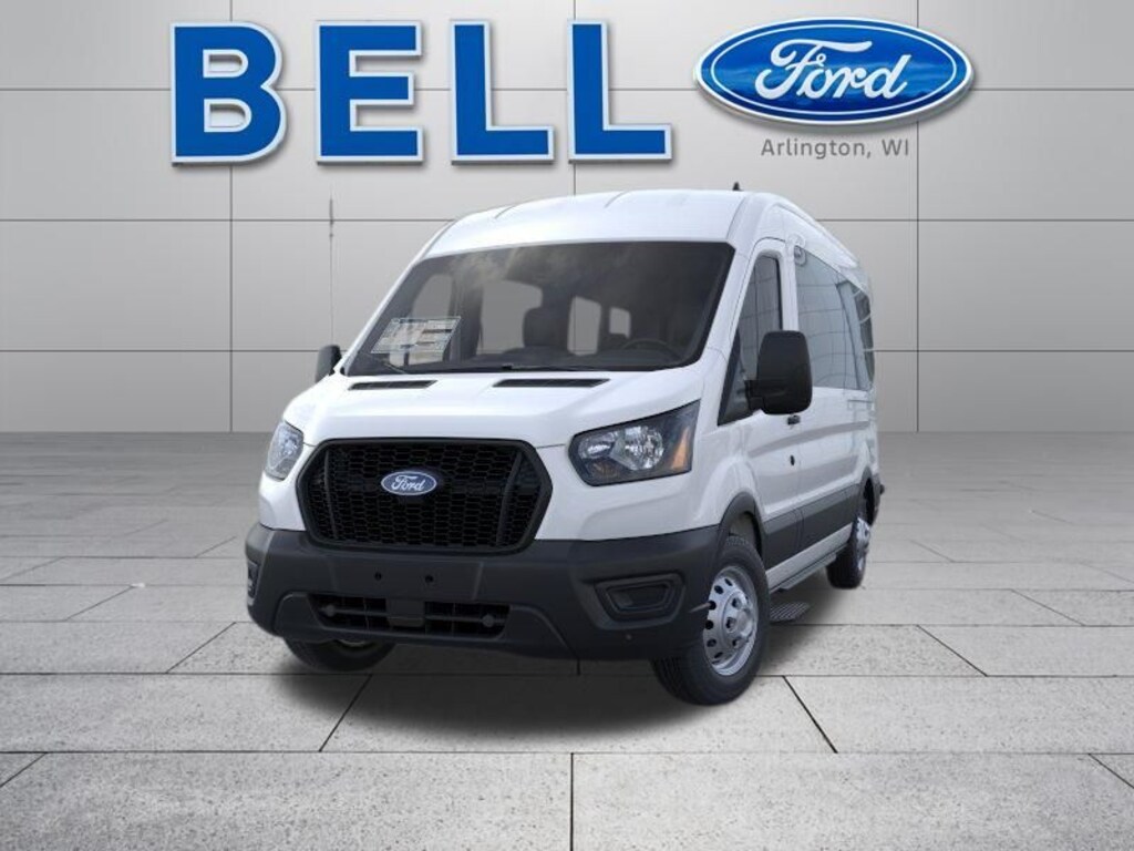 New 2026 Ford Transit-350 Passenger XL 10 Passenger Wagon Medium Roof Van