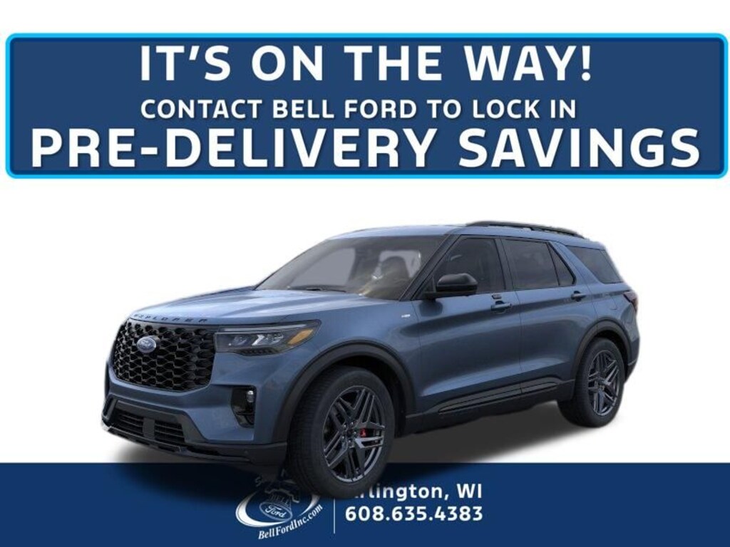 New 2026 Ford Explorer ST-Line SUV