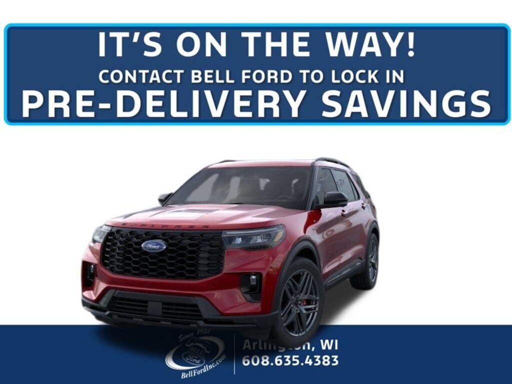 New 2026 Ford Explorer ST-Line SUV