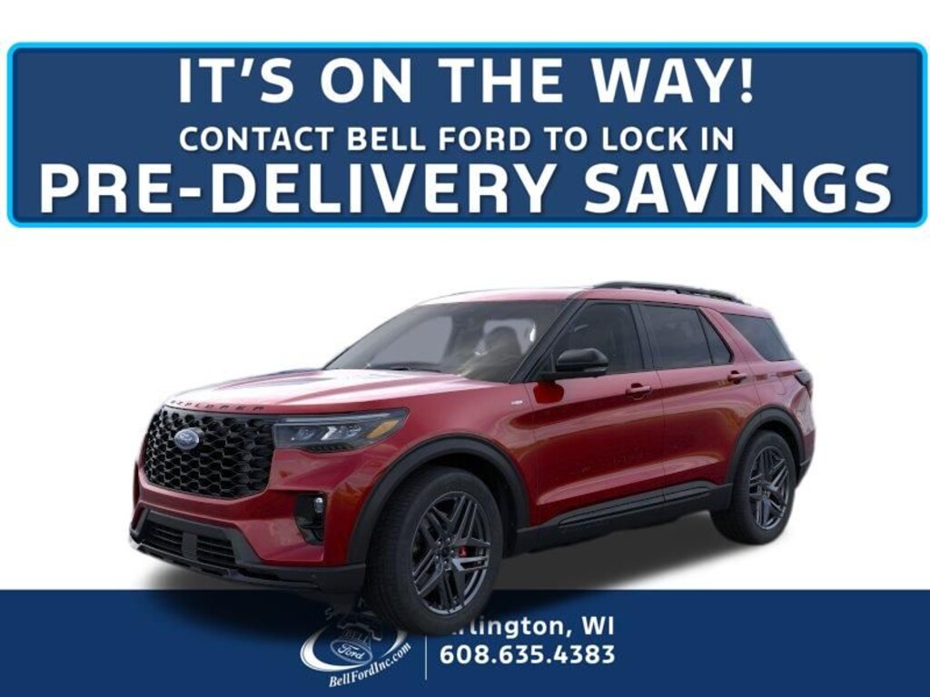 New 2026 Ford Explorer ST-Line SUV