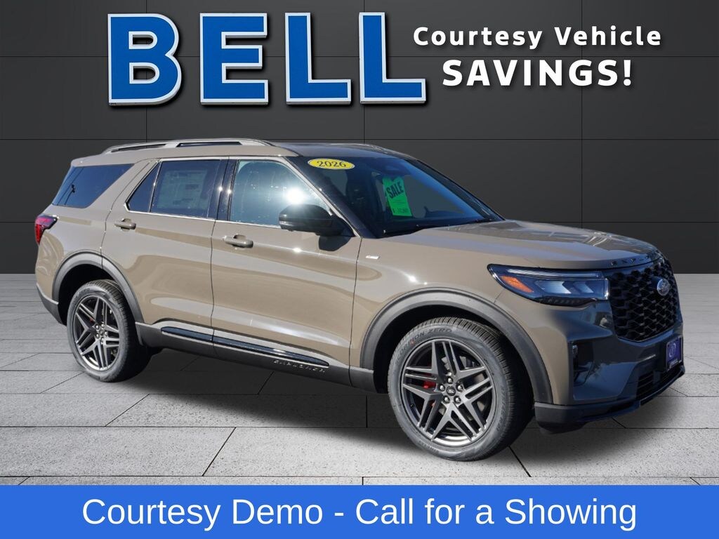 New 2026 Ford Explorer ST-Line SUV