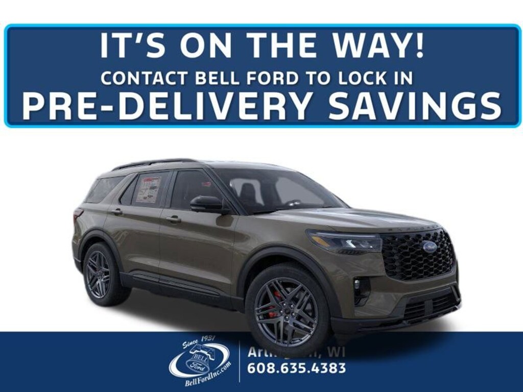 New 2026 Ford Explorer ST SUV