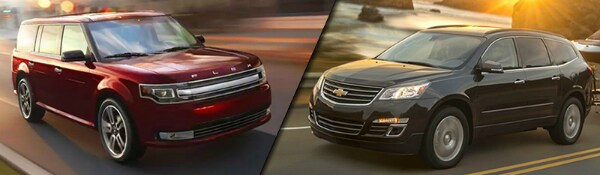 2017 Ford Flex vs Chevy Traverse