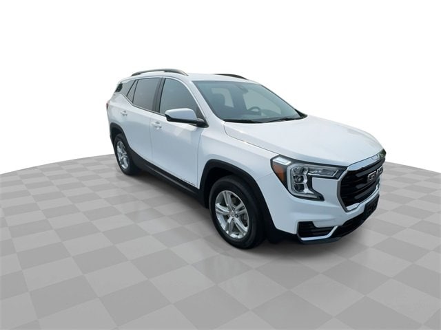 Used 2023 GMC Terrain SLE with VIN 3GKALMEG0PL181448 for sale in Adrian, MI
