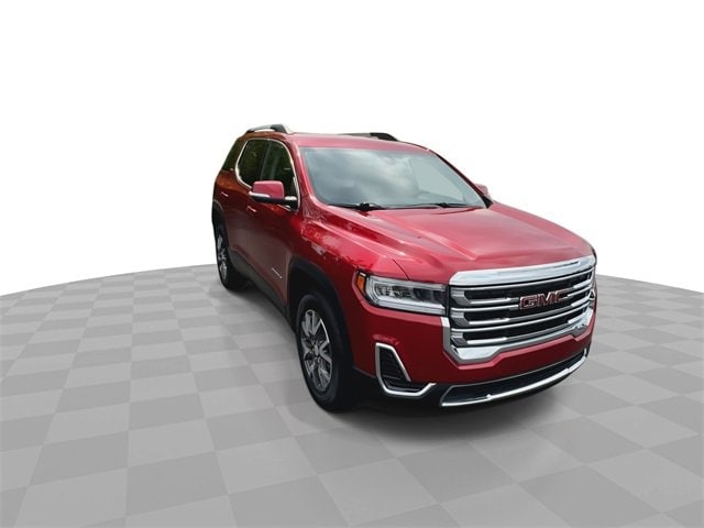 Used 2023 GMC Acadia SLE with VIN 1GKKNRL46PZ207242 for sale in Adrian, MI