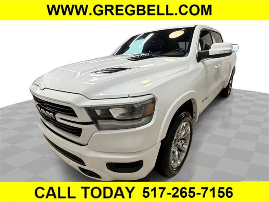 Used 2022 Ram 1500 Laramie Crew Cab 4x4 57 Box Truck