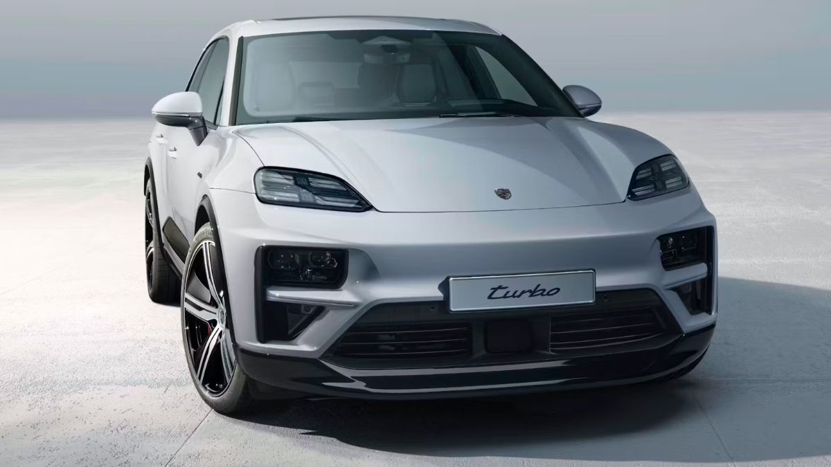 Porsche Macan Turbo Electric exterior design