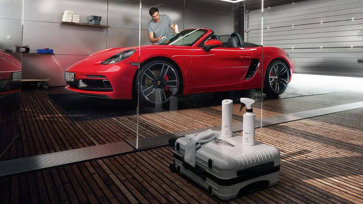 Porsche Tequipment car care products