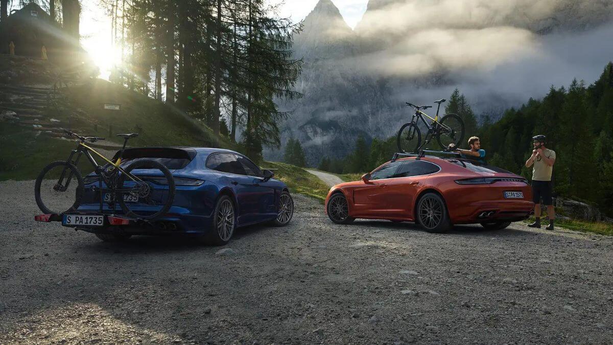 Porsche Tequipment bicycle racks