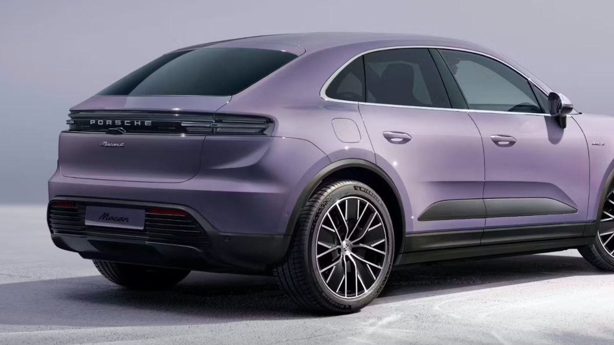 Porsche Macan Electric rear design