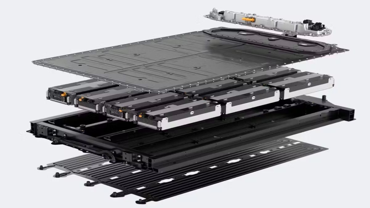 Porsche Macan Electric battery diagram
