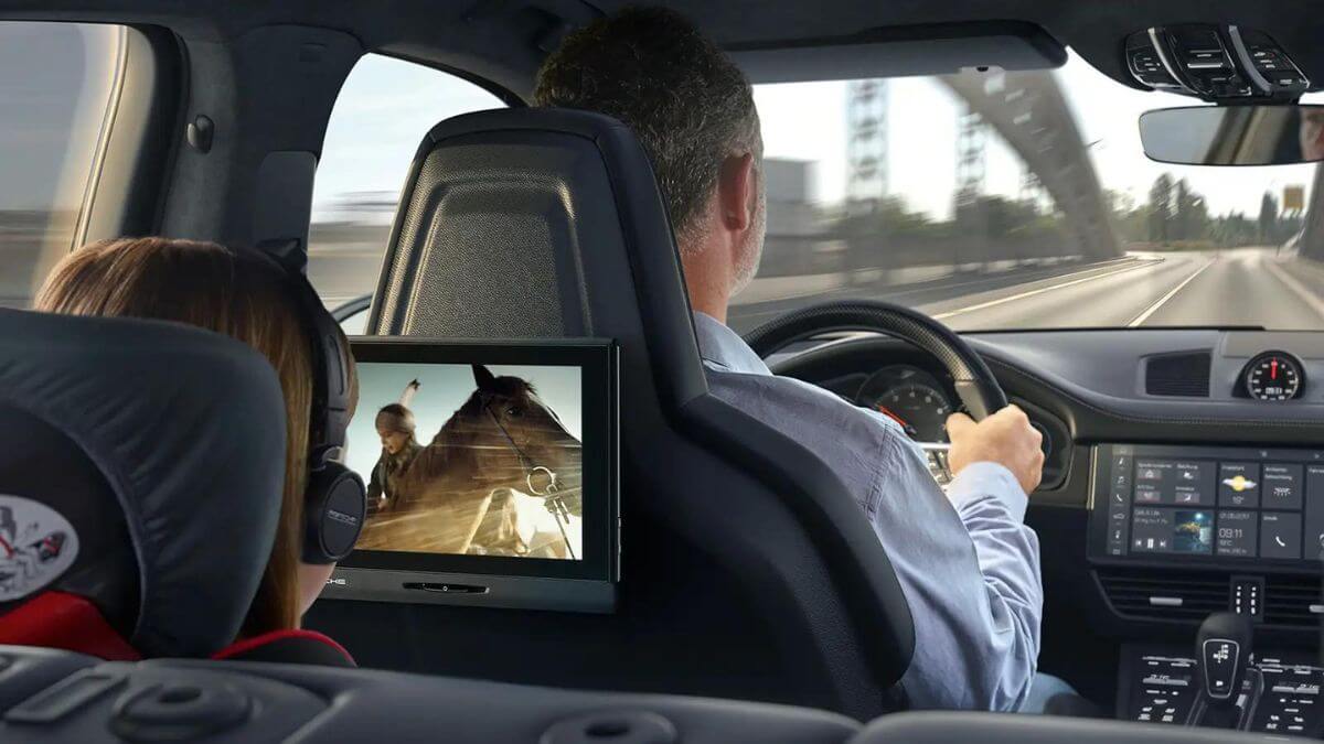 Porsche Tequipment Porsche Rear Seat Entertainment