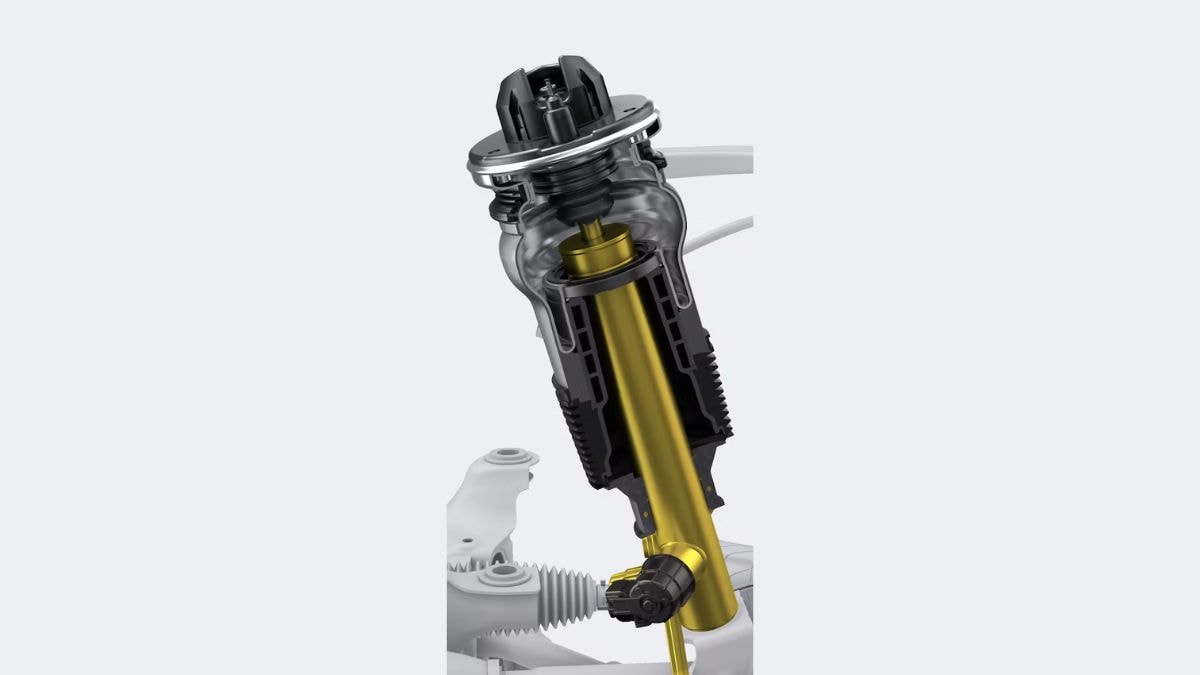 Porsche Macan Electric air suspension diagram