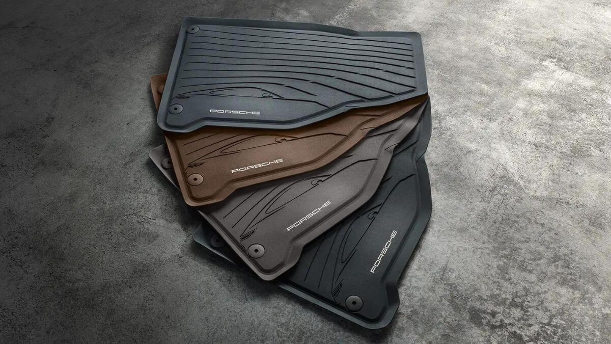 Porsche Tequipment floor mats
