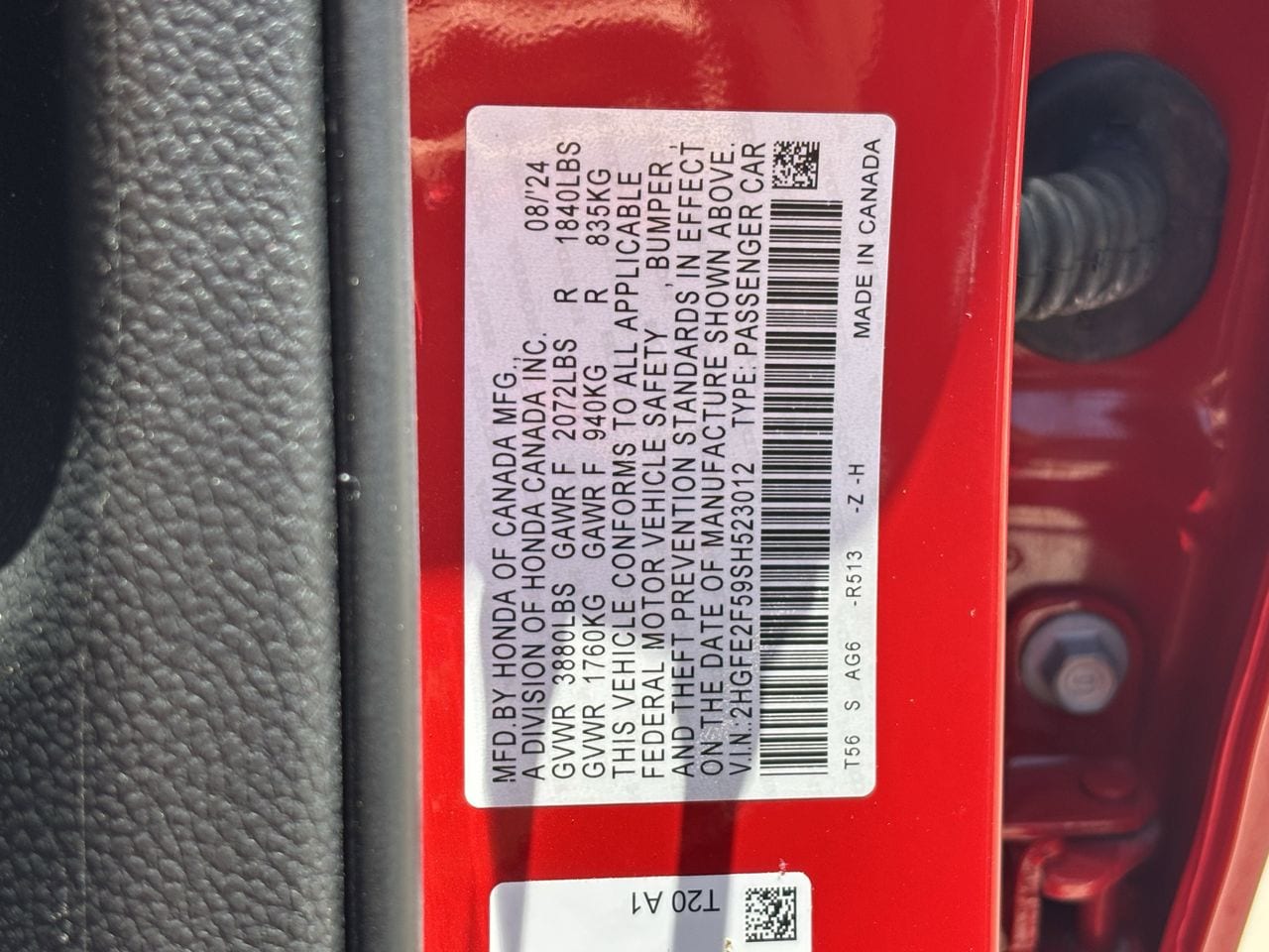 2025 Honda Civic Sport - Photo 30