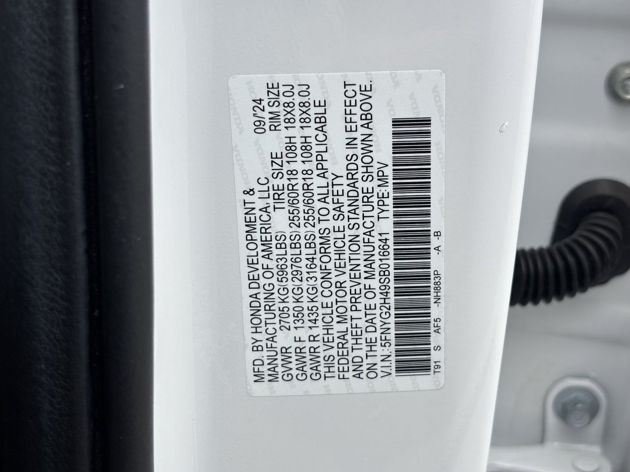2025 Honda Pilot EX-L - Photo 31