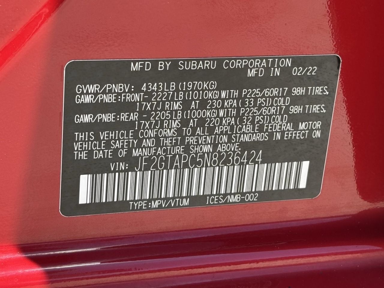 2022 Subaru Crosstrek Premium - Photo 30