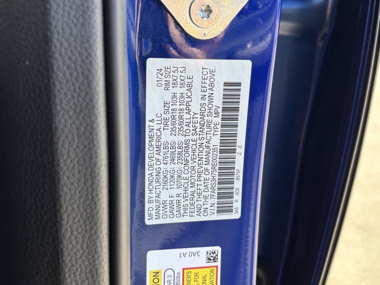 2024 Honda CR-V EX-L - Photo 31