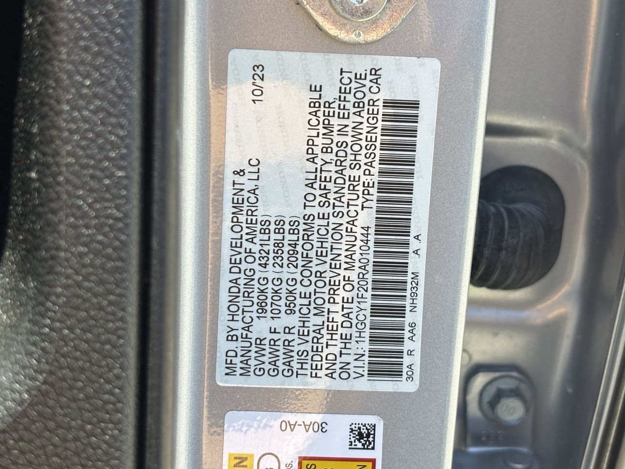 2024 Honda Accord LX - Photo 30