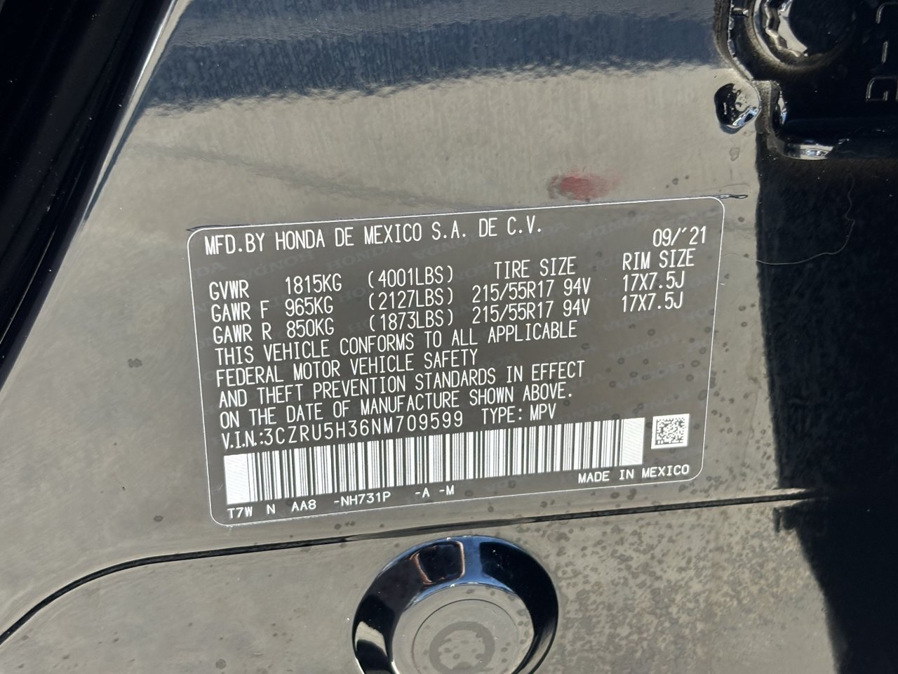 2022 Honda HR-V LX - Photo 29