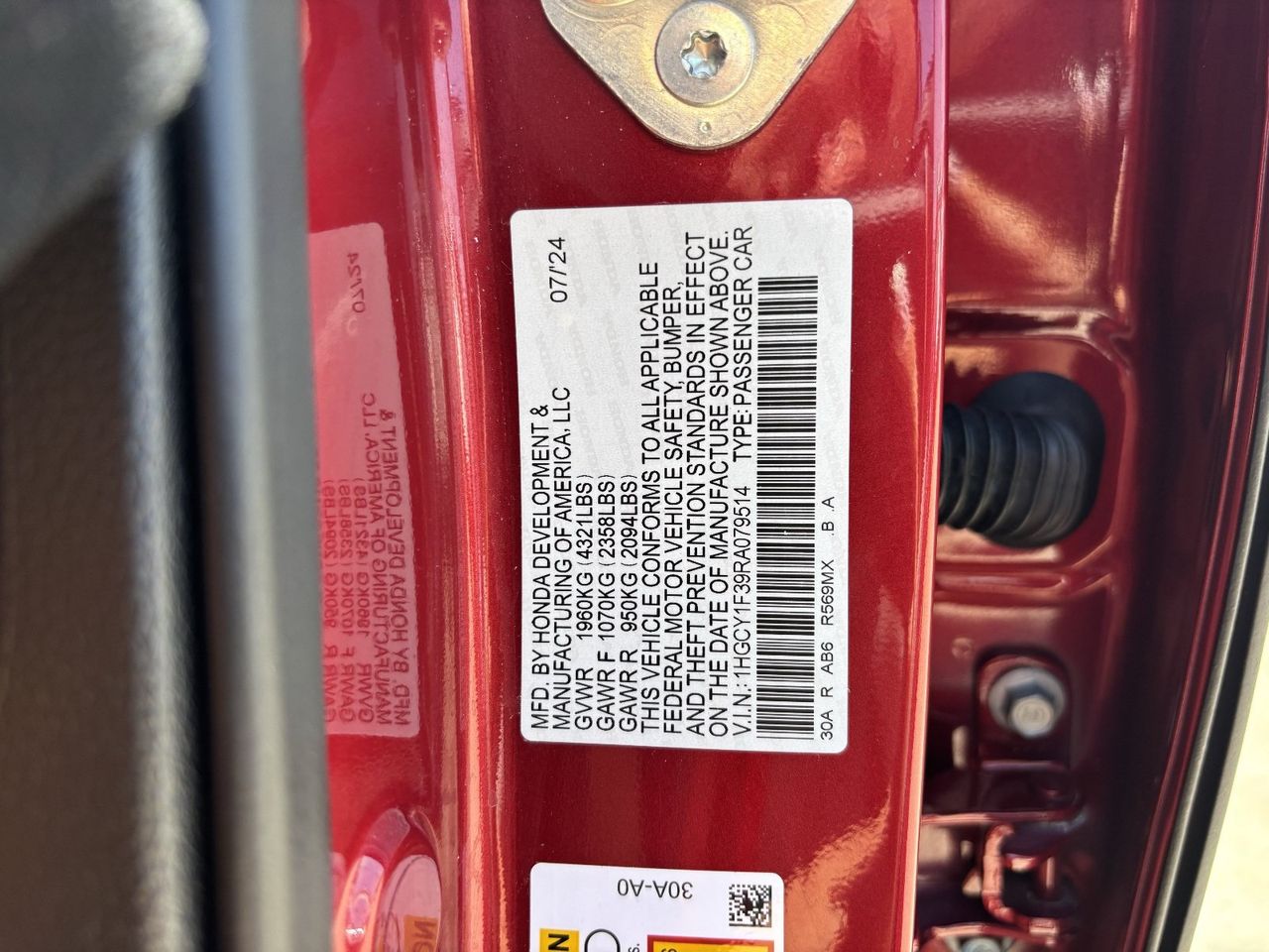 2024 Honda Accord EX - Photo 32
