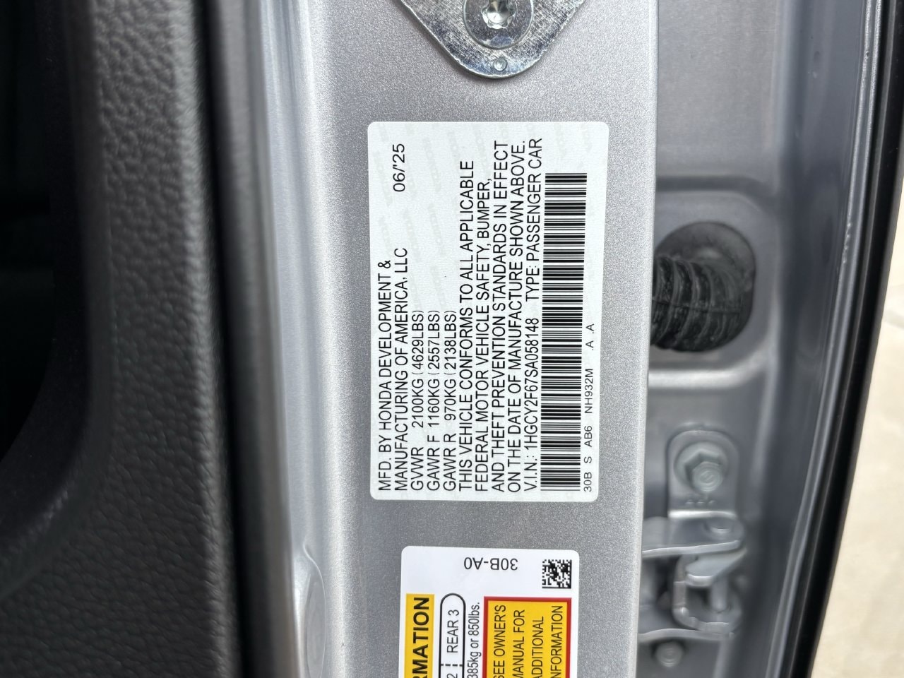 2025 Honda Accord Hybrid EX-L - Photo 31