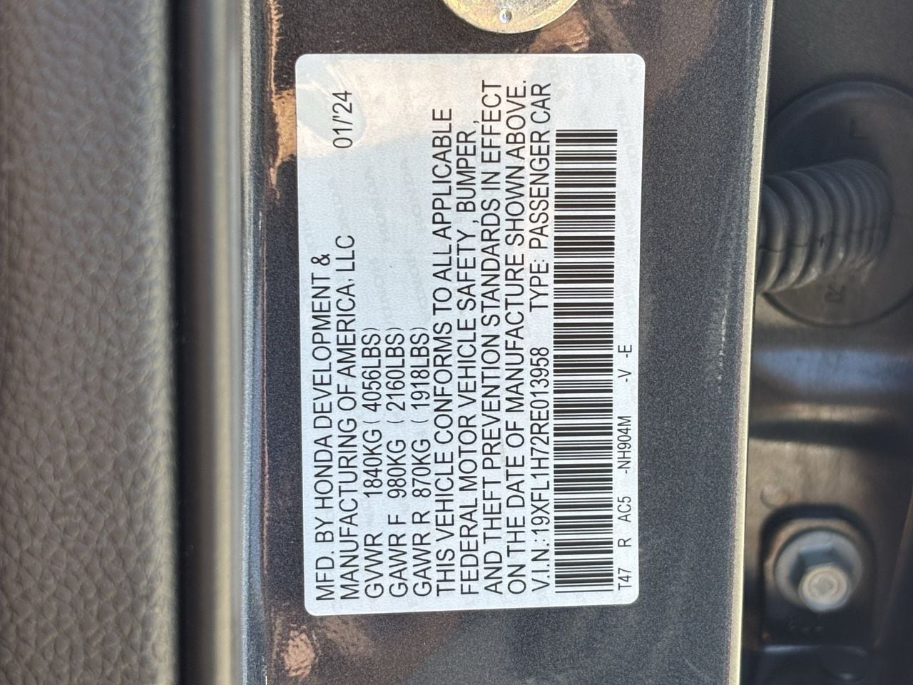 2024 Honda Civic Hatchback EX-L - Photo 32