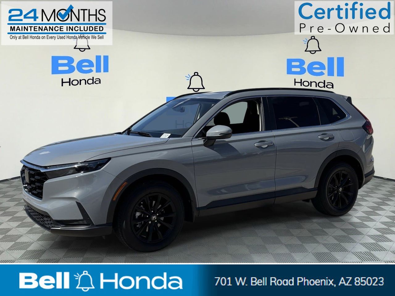 Sparkle Silver Metallic 2024 Honda CR-V SUV / Crossover All-Wheel Drive Continuously Variable Transmission