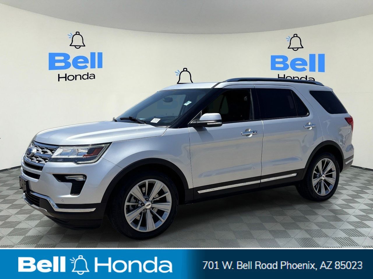Ingot Silver 2019 Ford Explorer SUV / Crossover Front-Wheel Drive 6-Speed Automatic